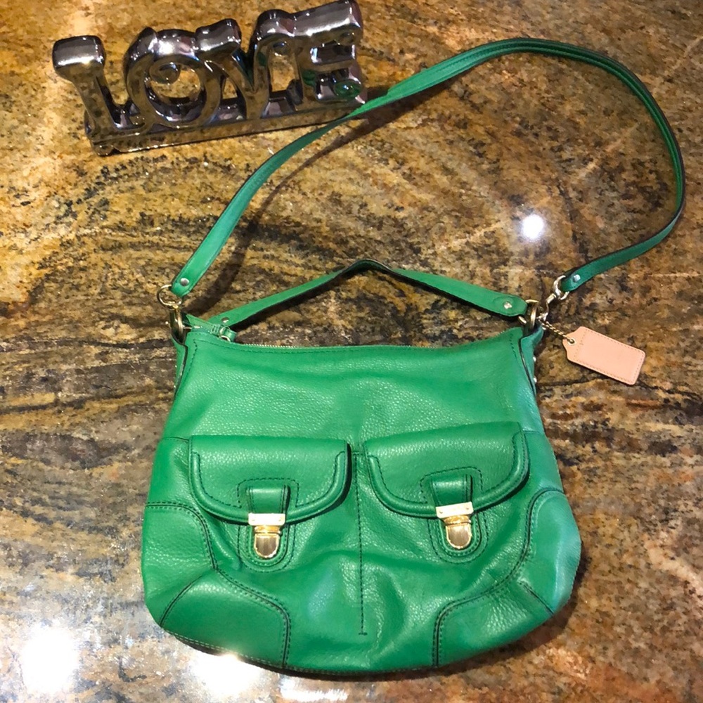 Green Coach Bag